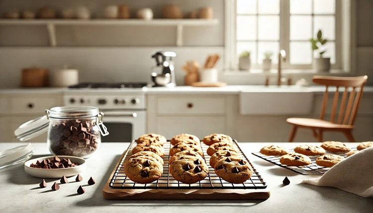 Gluten-Free Chocolate Chip Cookies with Coconut Flour