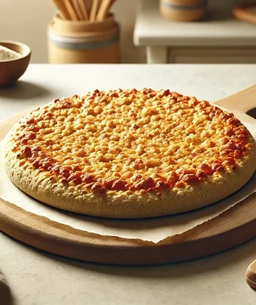 Gluten-Free Pizza Crust with Cauliflower and Almond Flour